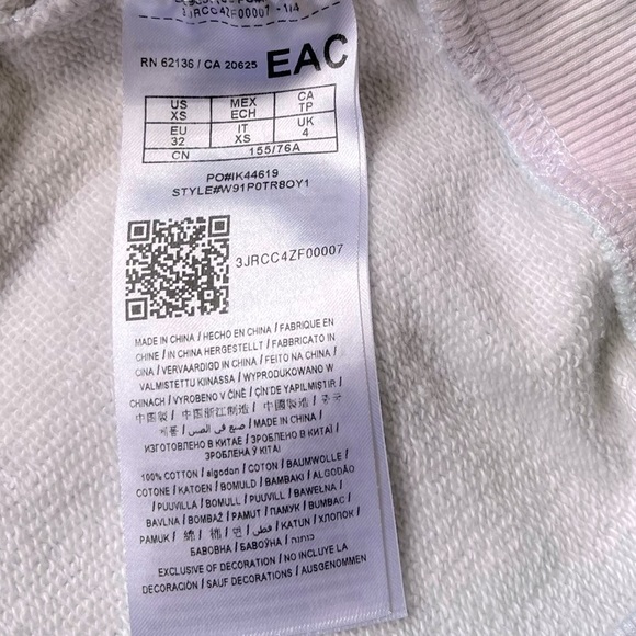 Guess x J Balvin Vibras cropped hoodie sweater - Picture 5 of 7